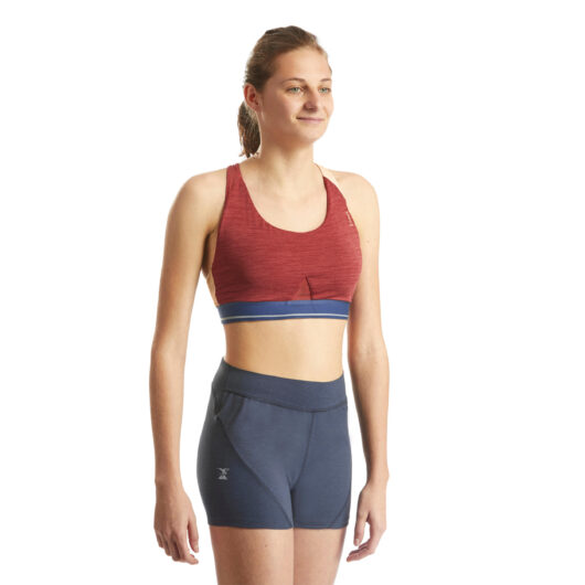 Women's Climbing Bra Edge Red Brick